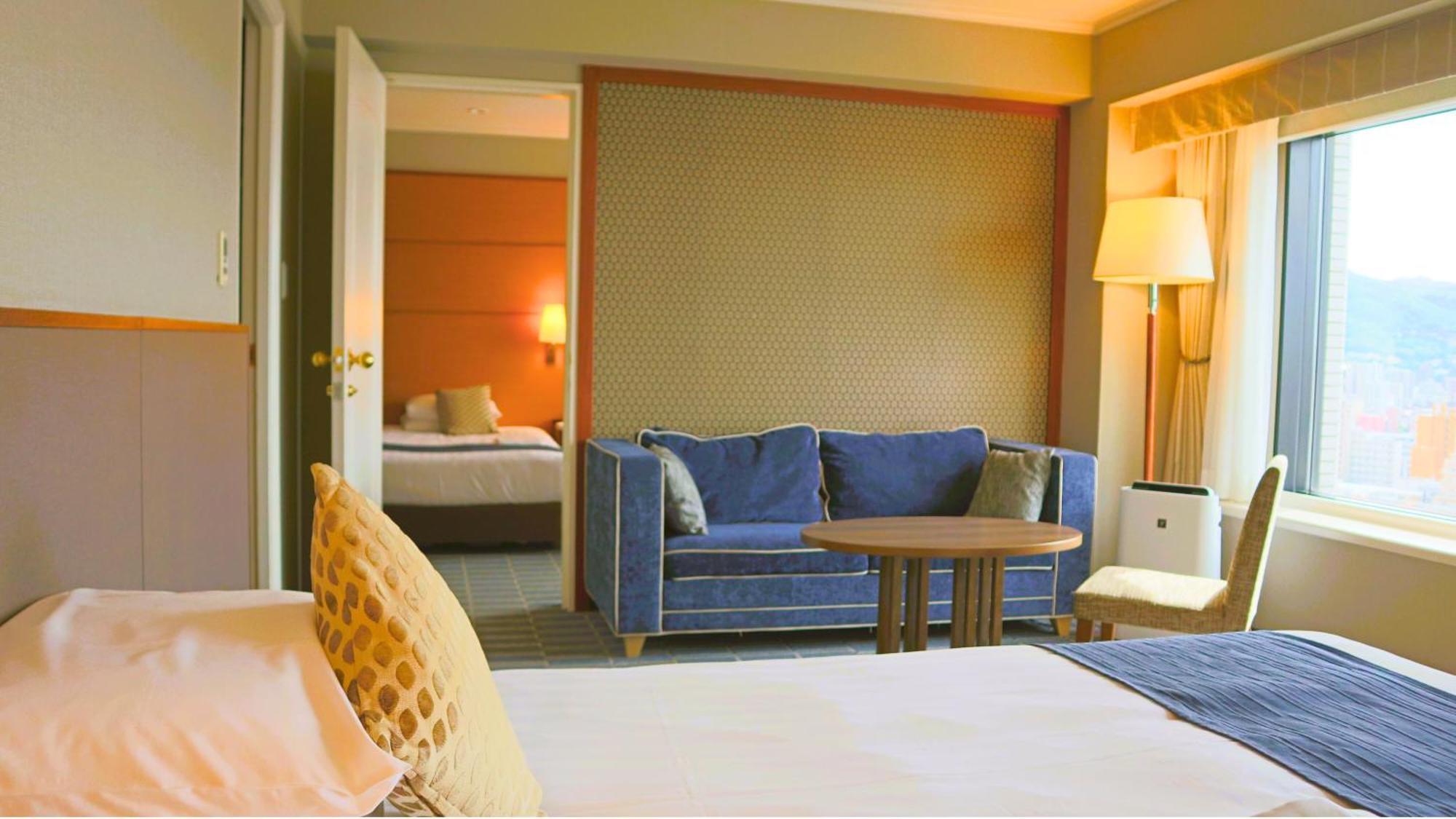 프리미어호텔 나카지마공원 삿포로 삿포로 시 외부 사진 A suite at the hotel
