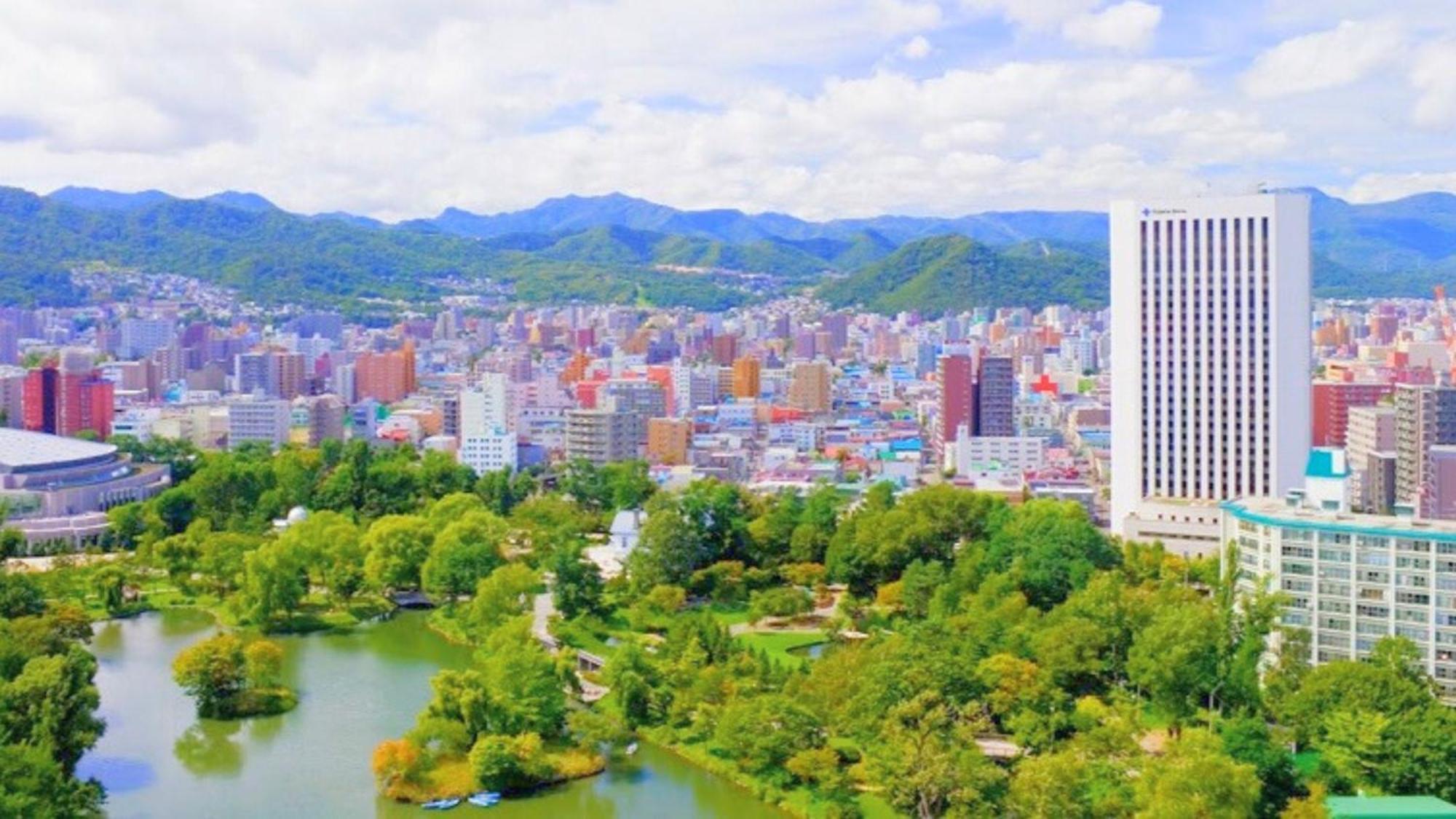 프리미어호텔 나카지마공원 삿포로 삿포로 시 외부 사진 View of the city